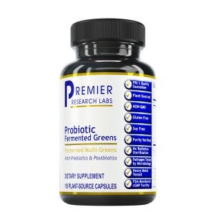 Probiotic Fermented Greens Capsules, Premier
