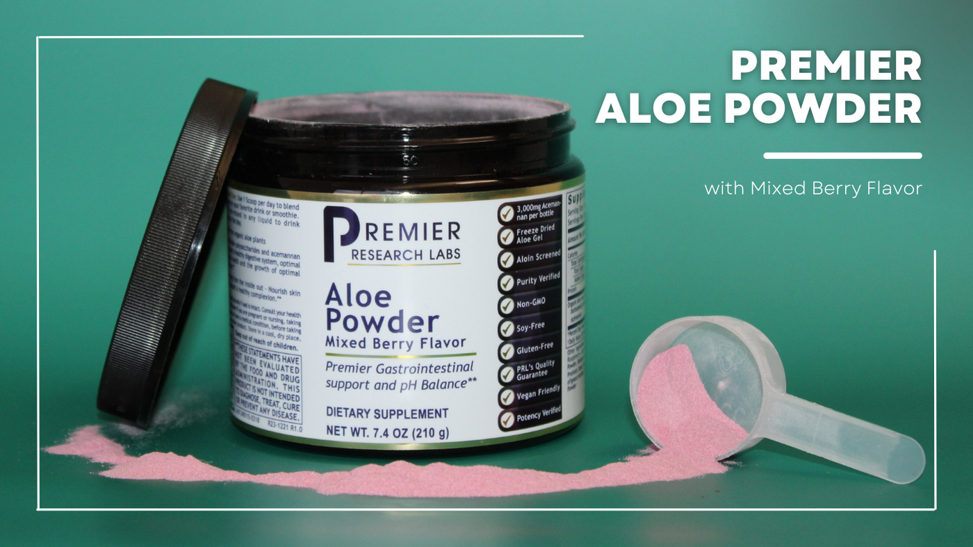Introducing Premier Aloe Powder
